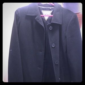 Black Pea coat